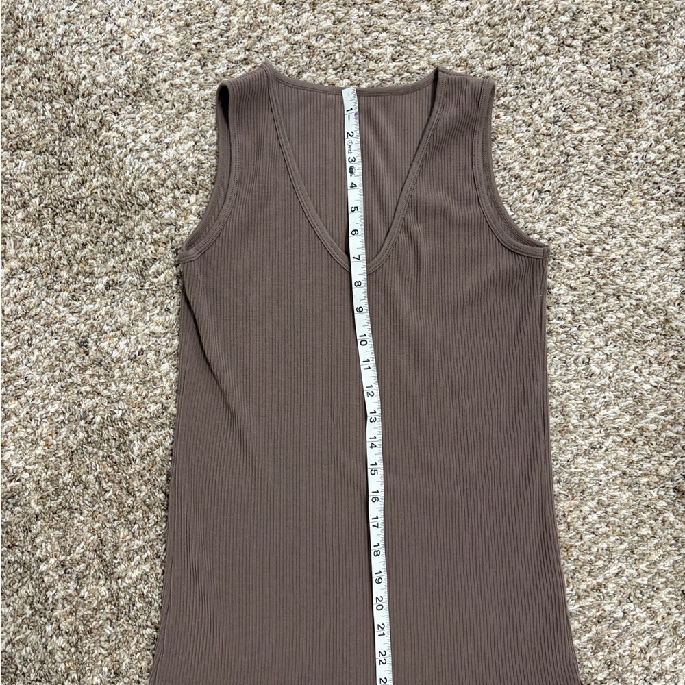 Woolx Vivi Ribbed Tank Top